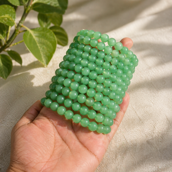 AAA green aventurine 8mm bracelet