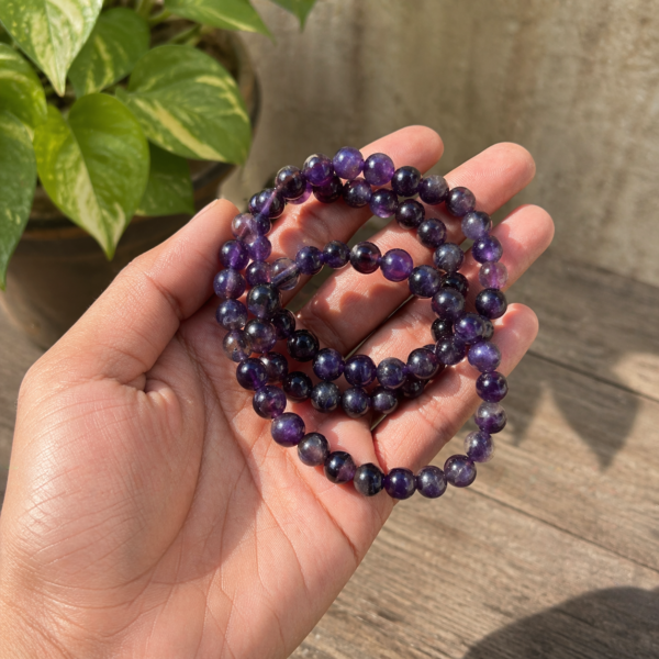AAA natural amythist bracelet