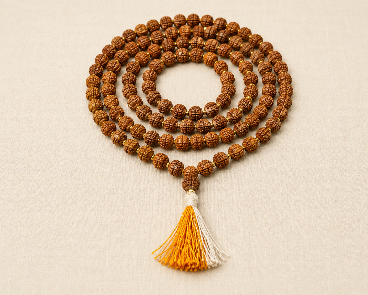 Buy online Rudraksha Kantha Mala 108 Beads